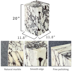 Marble Side Table – Square End Table