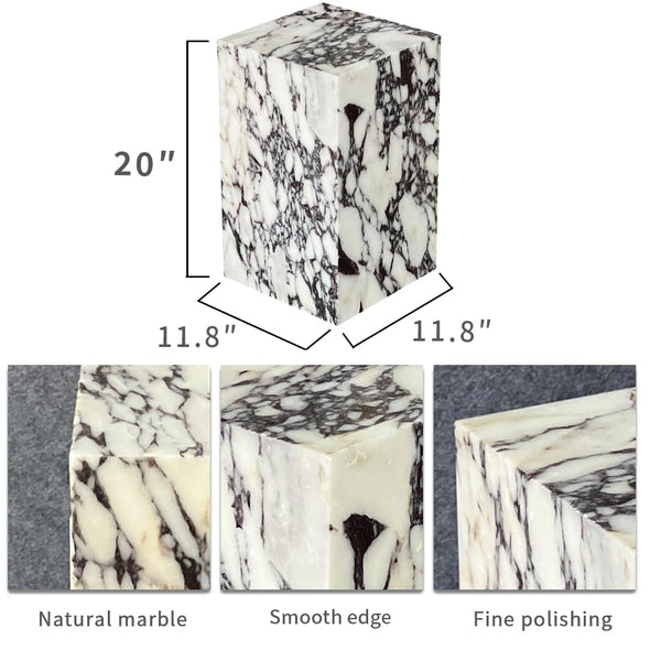 Marble Side Table – Square End Table