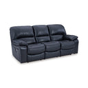 Power Reclining Sofa – Leather Match, Zero Wall, USB Charging, 3-Seat
