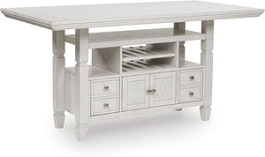 Extendable Farmhouse Dining Table with Removable Leaves – Seats 8