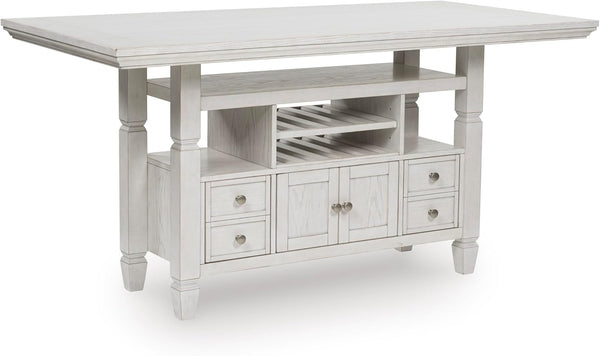 Extendable Farmhouse Dining Table with Removable Leaves – Seats 8
