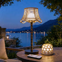 Bamboo Rechargeable LED Table Lamp with Remote
