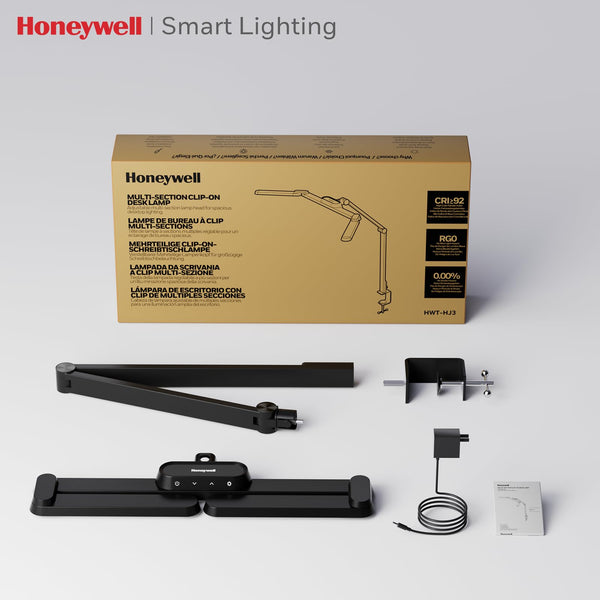 LED Desk Lamp with Clamp – 22W Adjustable Task Light for Home Office
