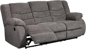 Reclining Sofa Set – Chenille Upholstered Living Room Couch