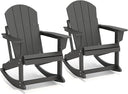 HDPE Adirondack Rocking Chair – Outdoor Porch Rocker
