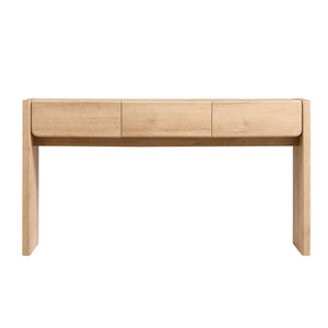 63" Farmhouse Console Table with 3 Drawers