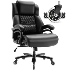 High Back Big & Tall Executive Office Chair – 400 lbs Capacity