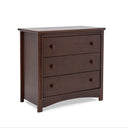 3-Drawer Dresser with Changing Top and Interlocking Drawers