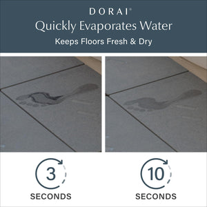 Stone Bath Mat – Quick-Drying Diatomaceous Earth, Non-Slip, Large