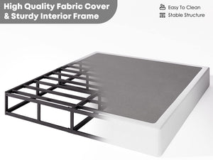 9 Inch Box Spring with Fabric Cover – Multi-Size