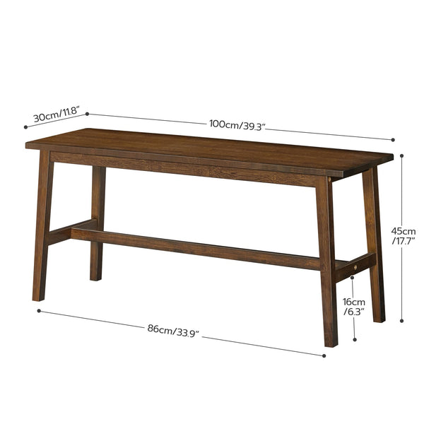 Bamboo Dining Bench – Farmhouse Kitchen & Entryway Seat