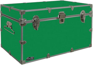 XL Steel Storage Trunk – 32 x 18 x 18.5 Inches