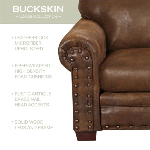 4-Piece Sleeper Sofa Set – Microfiber with Pull-Out Bed