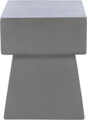 Modern Concrete Outdoor Accent Table