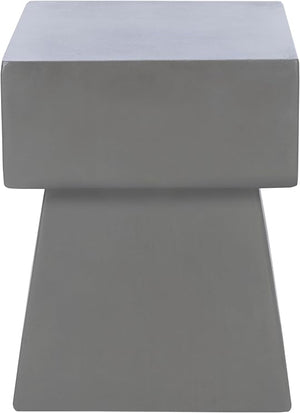 Modern Concrete Outdoor Accent Table