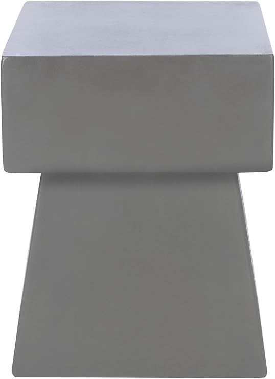 Modern Concrete Outdoor Accent Table