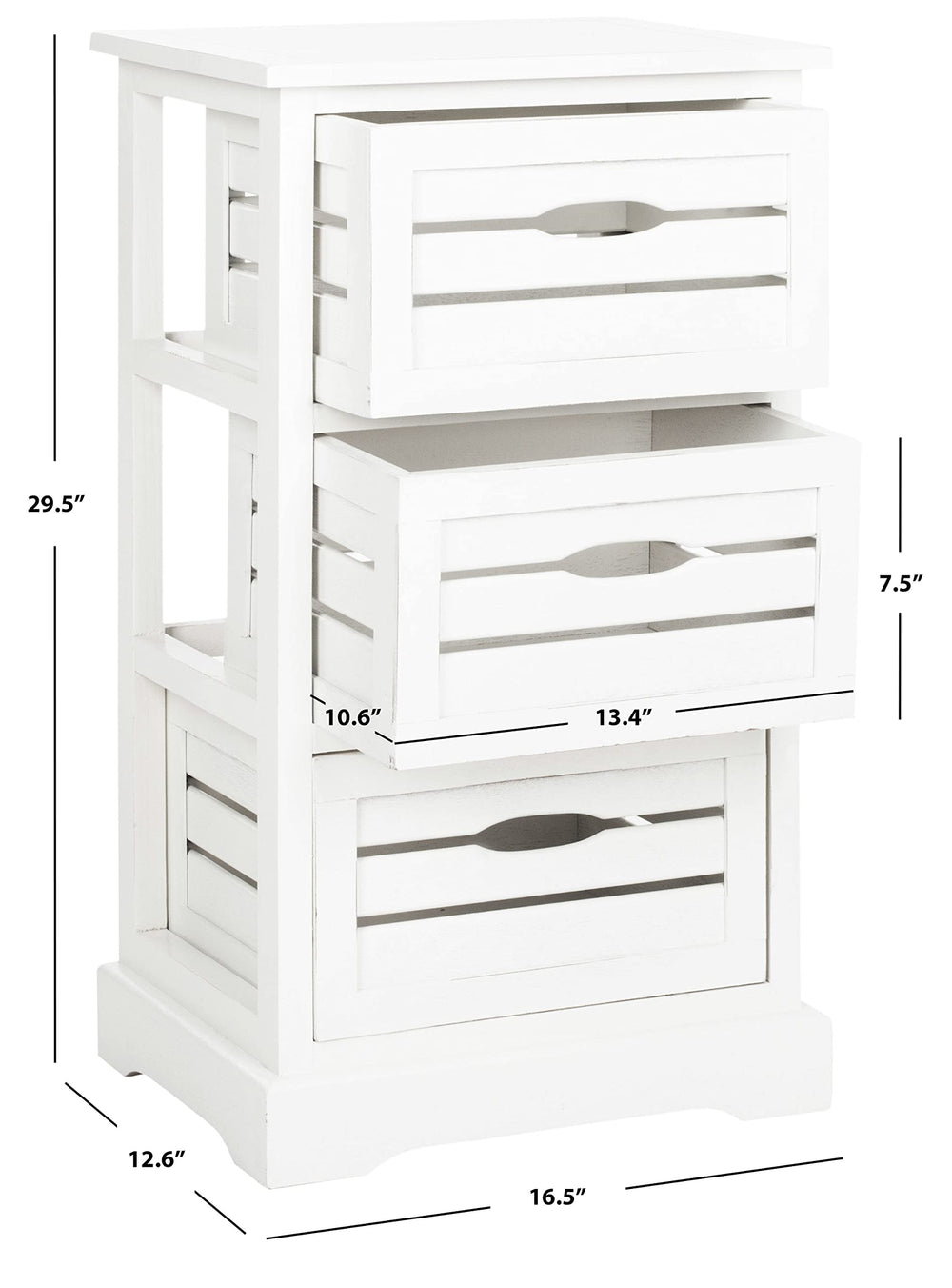 Samara 3-Drawer Storage Cabinet