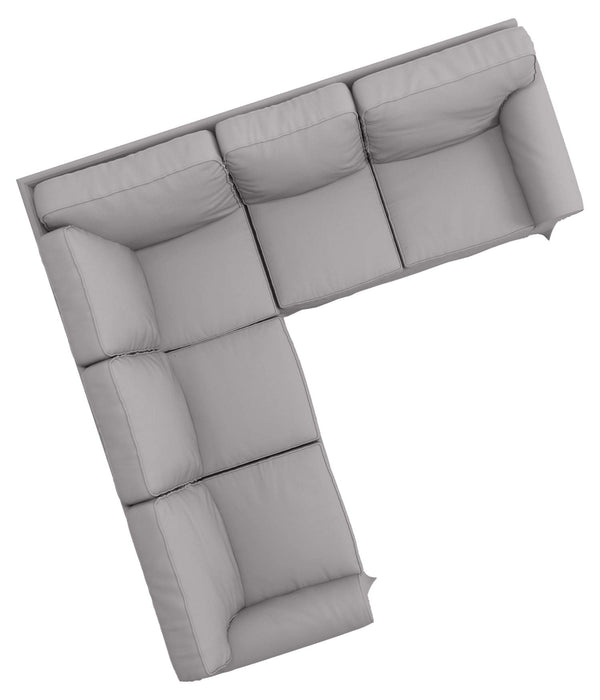 Cotton Ektorp 2+2 Corner Sofa Slipcover Set