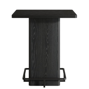 Square Bar Table, 39.37" High