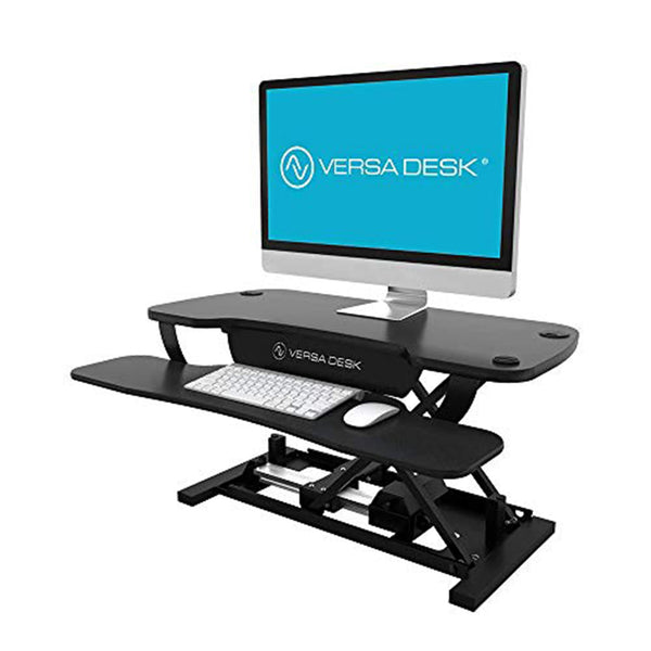 Electric Standing Desk Converter 40-Inch Adjustable Height Desktop Riser