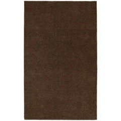 Large Rectangular Bathroom Rug – Chocolate Brown