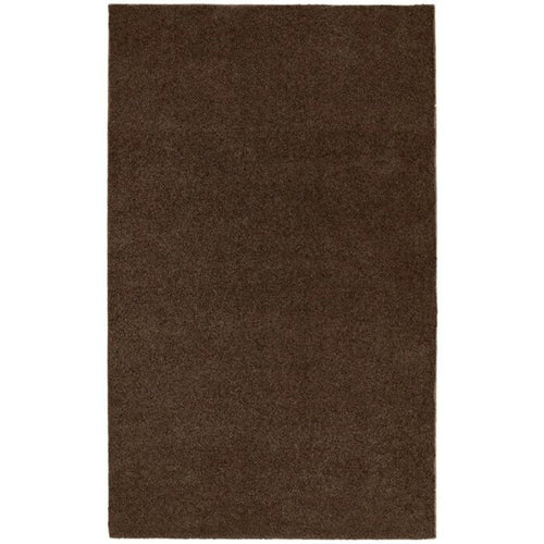 Large Rectangular Bathroom Rug – Chocolate Brown