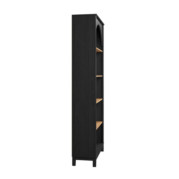 Arched Bookcase 78" Tall with 3 Adjustable Shelves