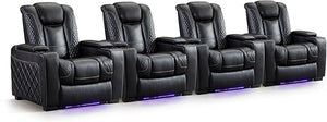 Electric Power Recliner Chair with Ambient Lighting