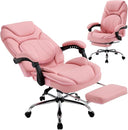 Ergonomic Reclining Office Chair with Footrest