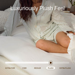 Down Alternative Mattress Topper – Plush Baffle Box with Gusset
