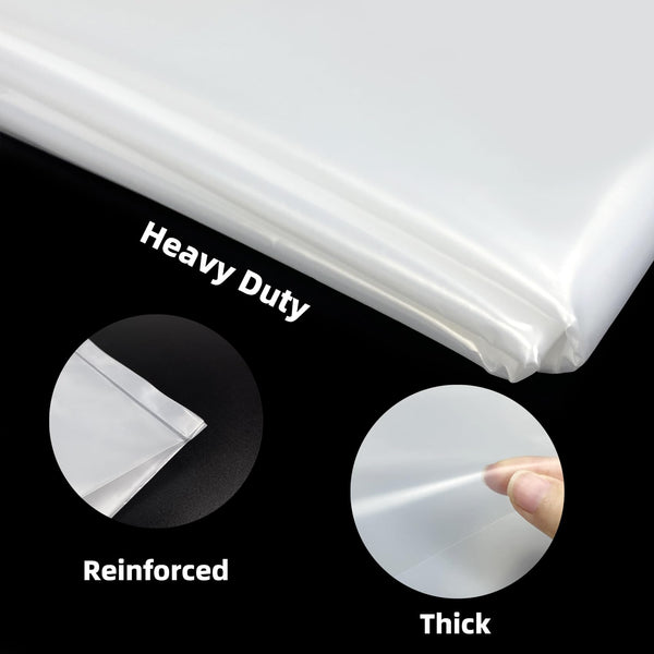 Clear Plastic Furniture Moving & Storage Cover