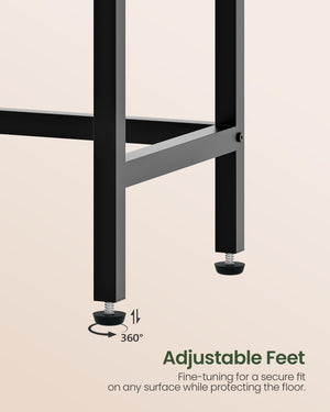 Folding Bar Table and 2-Stool Set