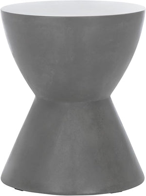 Concrete Round Accent Table – Indoor & Outdoor