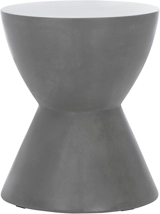 Concrete Round Accent Table – Indoor & Outdoor