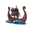 Viking Warrior Decorative Bookends – Dark Brown, 31cm