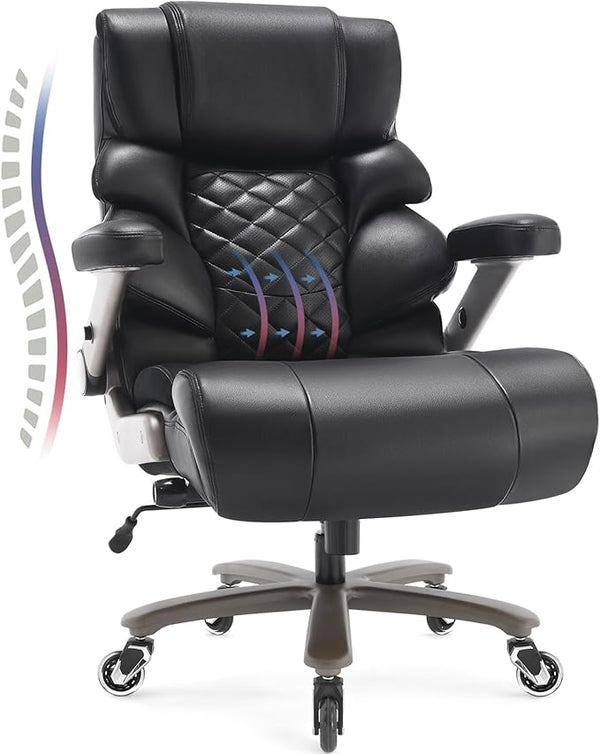 700 lbs Big & Tall High-Back Executive Office Chair with Lumbar Support