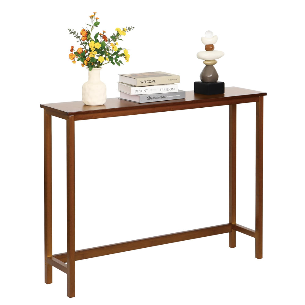 Bamboo Narrow Console Table 39.37"