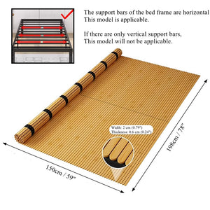 Natural Bamboo Bunkie Board – Queen, Full & King