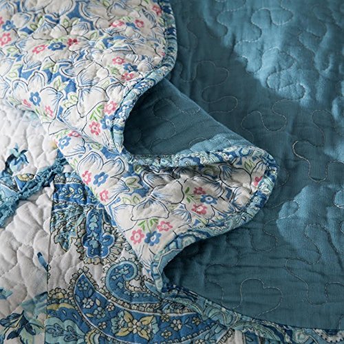 Cotton Patchwork Floral Paisley Lightweight Quilt Set