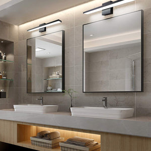 Modern LED Black Vanity Light 5-Piece Bathroom Set