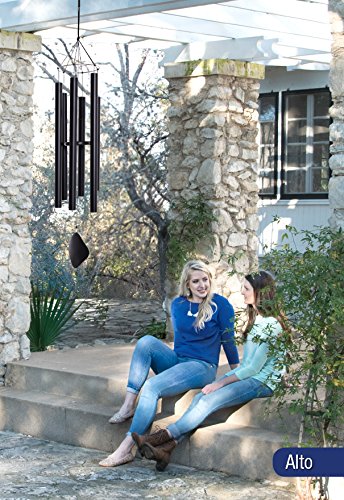 Mongolian Alto Wind Chime - Aluminum Outdoor Tuned Chime, 50 Inch