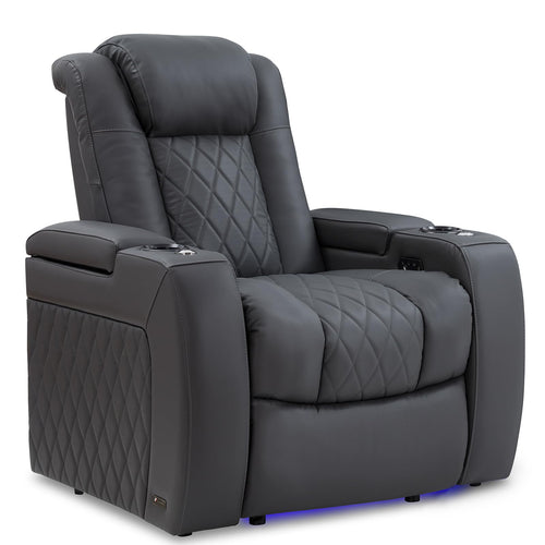 Power Recliner with Lumbar Support & Headrest