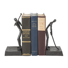 Golfers Iron Bookend Set