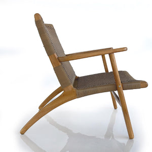 Teak Wood Midcentury Club Lounge Chair