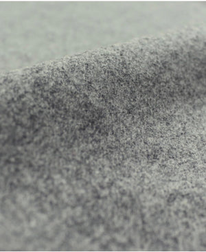 Heather Gray Wool Coating Fabric by the Yard