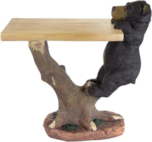 Black Bear Climbing Accent Table