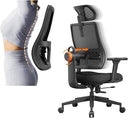 Ergonomic High-Back Office Chair with Auto Lumbar Support