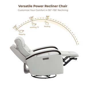 Power Swivel Glider Rocker Recliner Chair