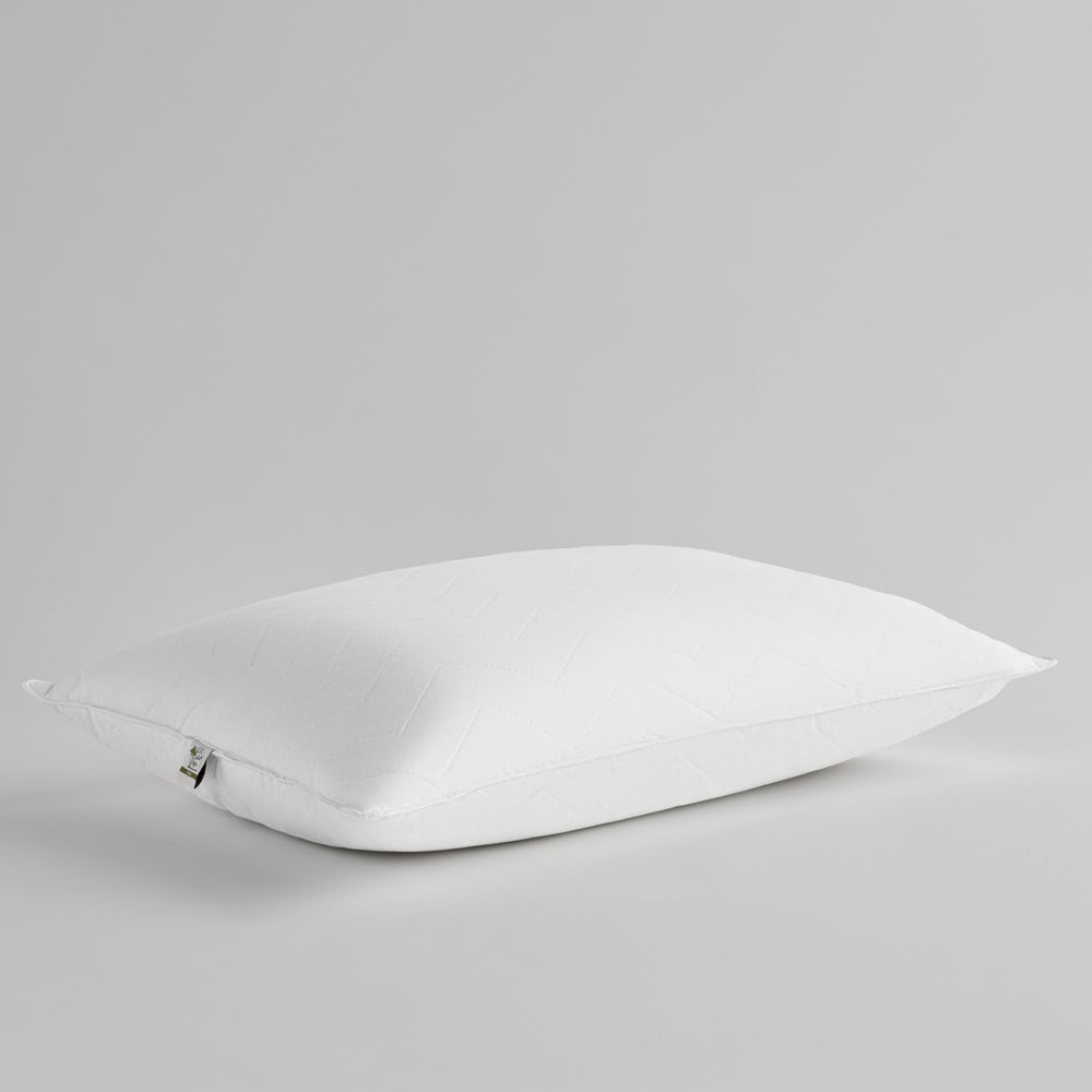 Queen Size Bed Pillow – Medium Firm, Microfiber Fill
