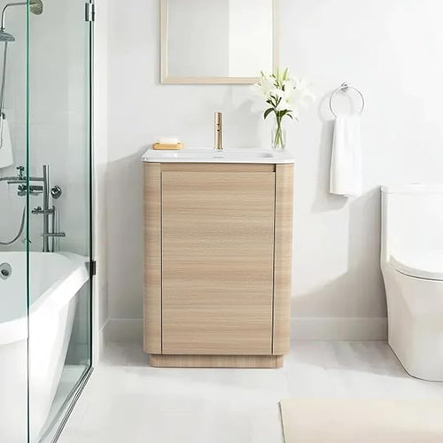 Freestanding Bathroom Vanity with Ceramic Sink